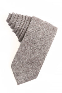 Black & White Tweed Necktie