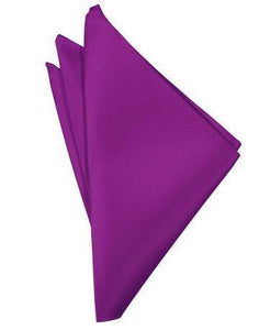 Heather Luxury Satin Pocket Square